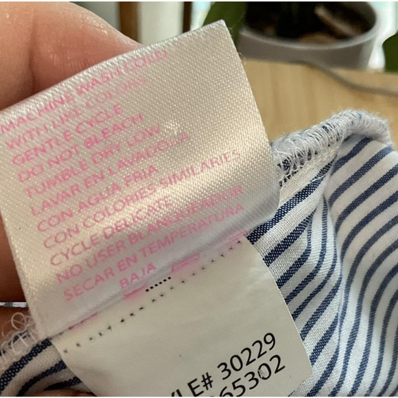 Chillipop Shirt Girls 7 8 Off Shoulder Embroidered Floral Striped Top - Picture 8 of 8